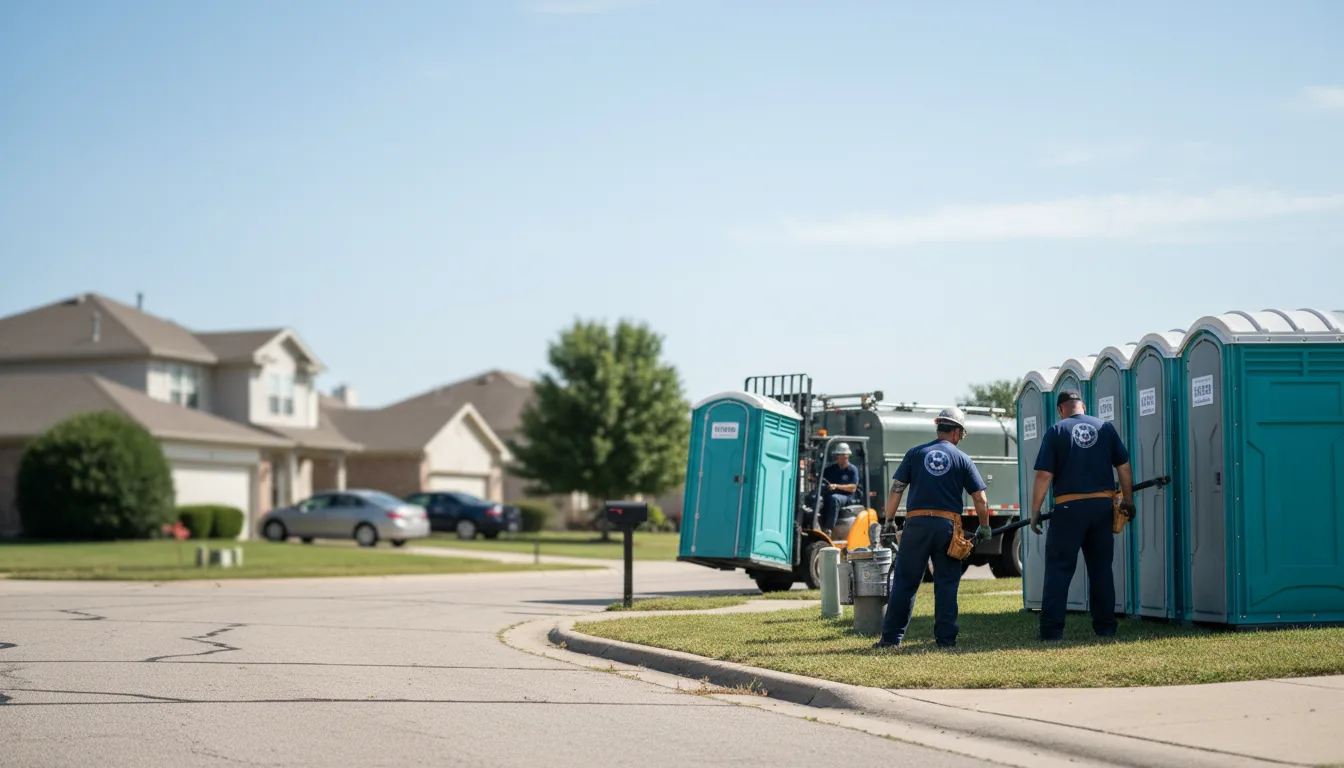 Porta Potty Rental in Westbrook, TX near me